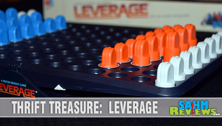 We almost decided not to purchase Milton Bradley's Leverage because we thought it was too similar to another game in our collection. Turns out it was a much better game! - SahmReviews.com