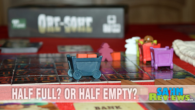 One Free Elephant's Ore-Some is unique in that building the board is part of the game itself! Find out what else you do during this 4-player game by reading more on SahmReviews.com!