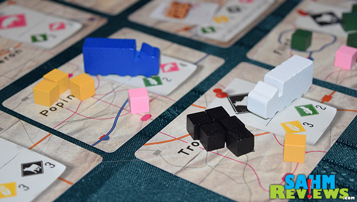  While The Great Heartland Hauling Co. game seems like it is targeted towards truckers, that isn't the case. Check out one of the first issues by Greater Than Games! - SahmReviews.com