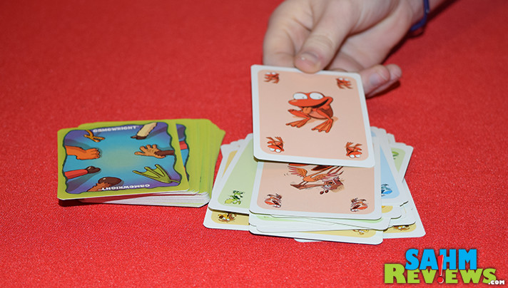 An interesting twist on the UNO theme, Cuckoo Zoo changes things up by requiring farm animal sounds to play a valid card! Find out more on SahmReviews.com!