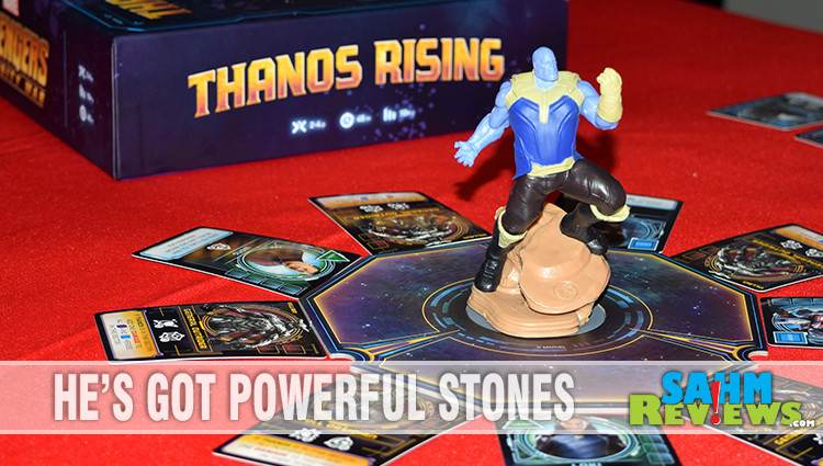 Avengers Infinity War Cooperative Dice and Card Game Marvel Avengers Endgame and Avengers Infinity War Movies USAOPOLY Thanos Rising Collectible Thanos Figure Included 