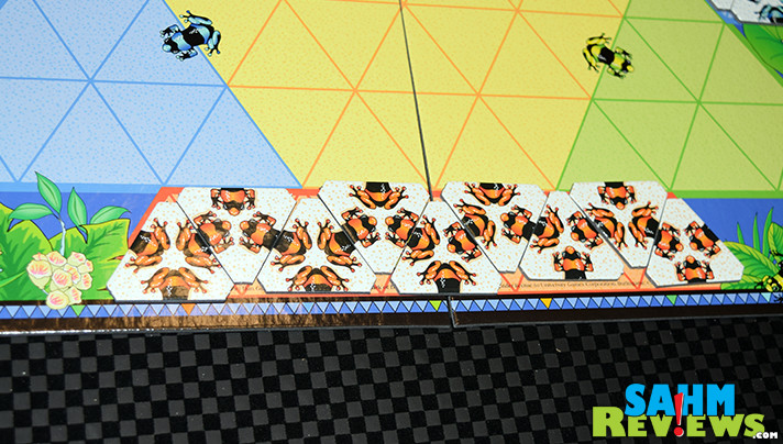 We had high hopes for Triazzle. We really wanted it to be a great abstract game for three players. Sadly, it wasn't. Find out what this frog-themed game did wrong. - SahmReviews.com