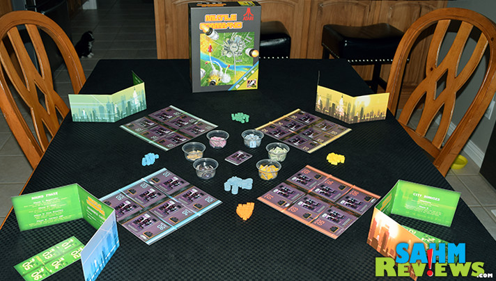 The second entry into IDW Games' line of classic Atari games turned into board games! Missile Command supports up to six and no quarters needed! - SahmReviews.com