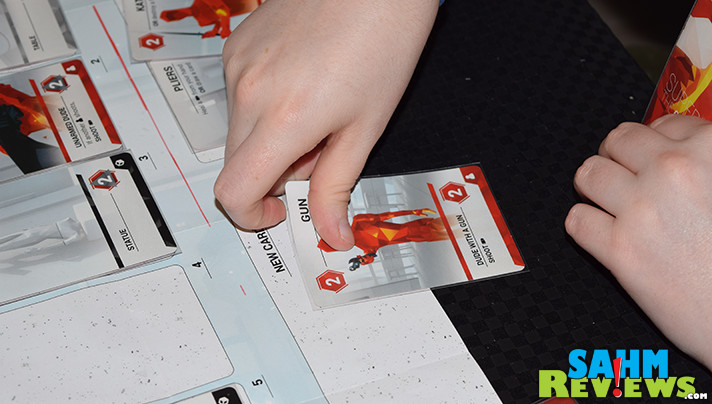 It's another example of a video game turning into a board or card game. This time it's the solo-player SuperHot by Grey Fox Games! - SahmReviews.com
