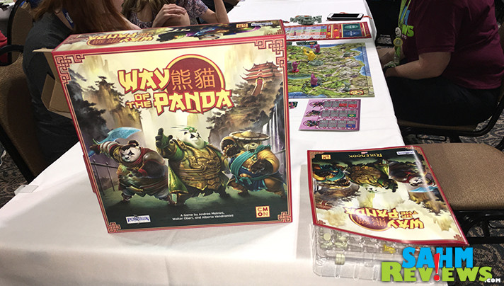 It's out today, but we've already played it (and were taught by none other than Tom Vasel)! Check out CMON's newest sure-to-be-a-hit game, Way of the Panda! - SahmReviews.com