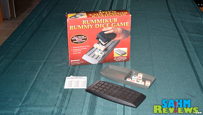 We always pass on Rummikub at thrift since we own a copy or two. But this variation caught our eye. See what we discovered about Rummikub Rummy Dice Game! - SahmReviews.com