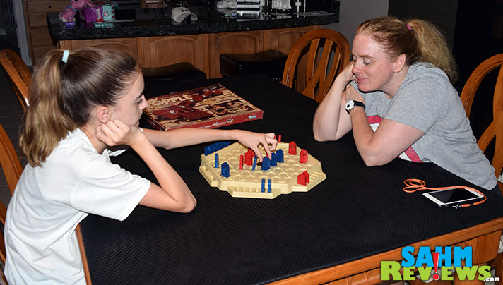After a dry spell looking for games at our Salvation Army store, we finally hit the jackpot with Kenner's Topple. Find out why we were so excited to buy it! - SahmReviews.com