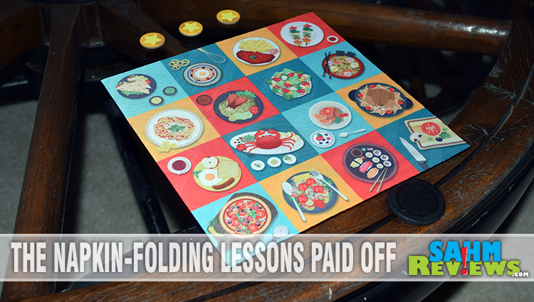 Fold-it is the first game we've ever seen to use cloth-folding as the main mechanic. See if you can assemble the right dishes quicker than the other chefs! - SahmReviews.com