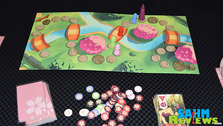 We finally found a new game to supplant Why First as our favorite filler game in our bag. Sakura by Osprey Games is our new game night standard! - SahmReviews.com