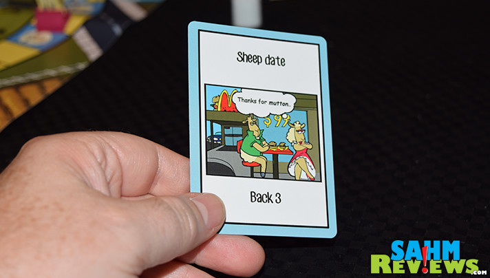 In Sheeple board game, think like the flock as you work toward being the first to get to the ewe-niversity. - SahmReviews.com