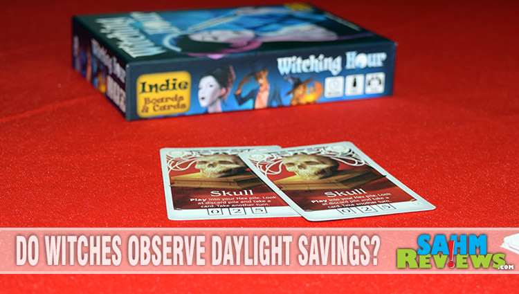 We happened across another witch-themed game to add to our collection. Check out what we saw in Indie Boards & Cards' new card game, Witching Hour! - SahmReviews.com
