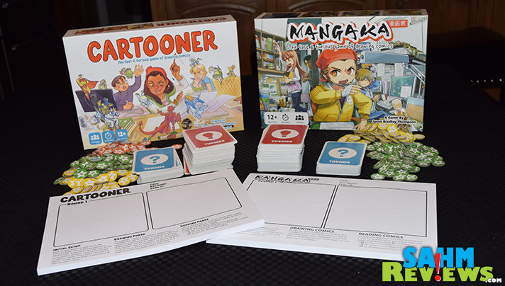 Create cartoons in Mangaka and Cartooner drawing games from Japanime Games. - SahmReviews.com
