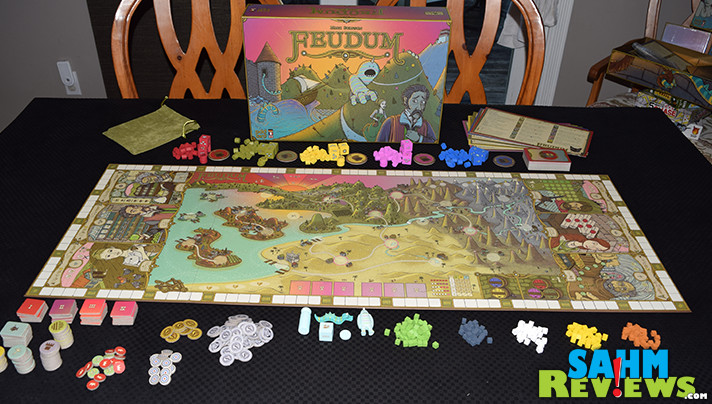 Feudum strategy game from Odd Bird Games offers players multiple paths to victory as you work to earn fame and glory. - SahmReviews.com