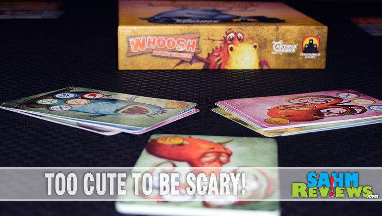 It may be last-minute, but we thing Whoosh: Bounty Hunters by Stronghold Games is the perfect game for Halloween evening. Read more about it on SahmReviews!