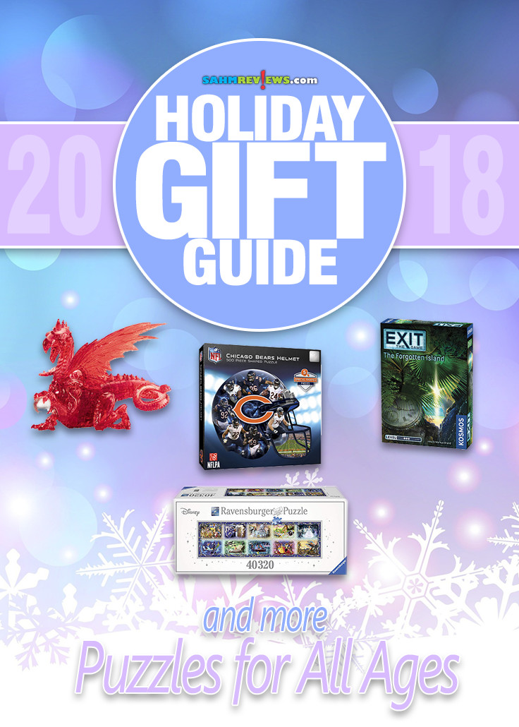 Looking for family gift ideas? Puzzles are great for bonding, entertainment and education. Our annual Gift Guide features several ideas for all kinds of puzzles! - SahmReviews.com
