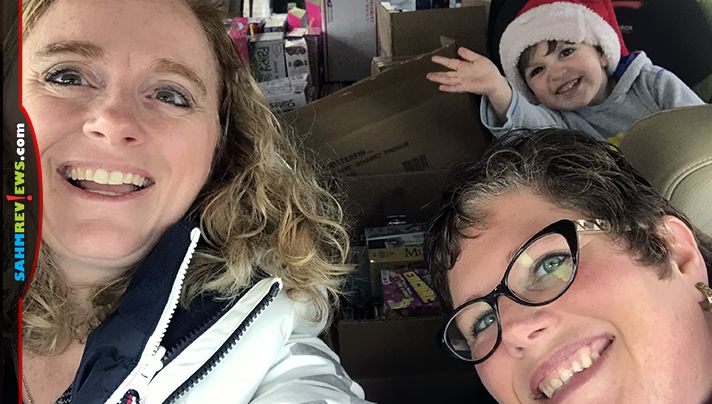 The 2018 holiday charity drive update: Around $20,000 worth of Christmas donations delivered to the University of Iowa Stead Family Children's Hospital and local angel tree programs. - SahmReviews.com