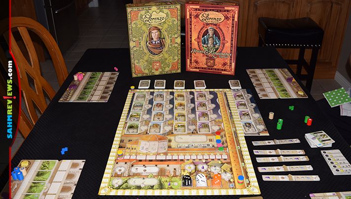 Diversity of options and expansions have allowed us to play Lorenzo il Magnifico from CMON multiple times without getting tired of it. - SahmReviews.com