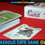 Our puppy found Cantankerous Cats by Breaking Games too enticing. Thankfully replacement rules were easy to find and we could finally enjoy the game! - SahmReviews.com