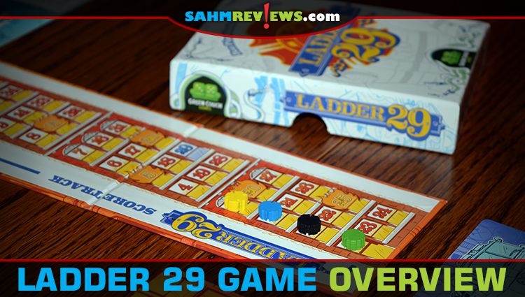 Saying the folks at Green Couch Games are on fire is an understatement. Their latest game, Ladder 29, has become a game night staple for us! - SahmReviews.com