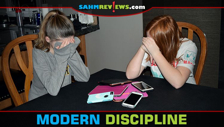 Modern discipline usually means grounding kids from devices. Unfortunately, sometimes that means parents suffer too. - SahmReviews.com