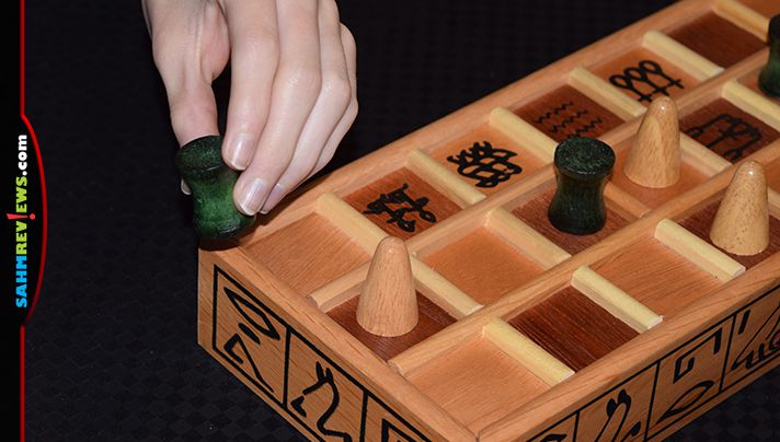 We're used to finding old games at thrift. Little did we know we'd find something that is a recreation of one from 5,000 years ago! Check out Senet! - SahmReviews.com