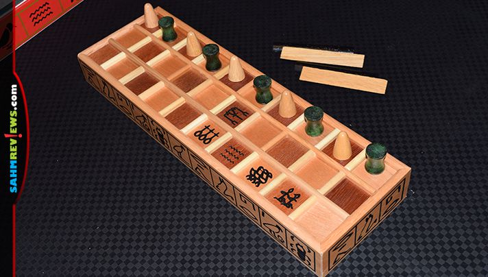 We're used to finding old games at thrift. Little did we know we'd find something that is a recreation of one from 5,000 years ago! Check out Senet! - SahmReviews.com