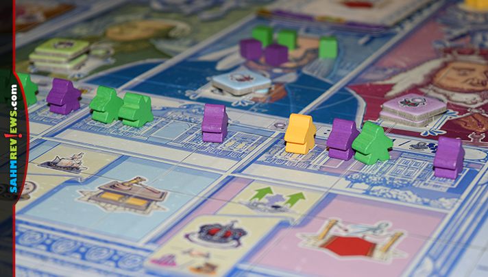 Games aren't educational for just kids - adults can learn too! Lisboa by Eagle-Gryphon Games told us the story of how Lisbon survived three tragedies! - SahmReviews.com