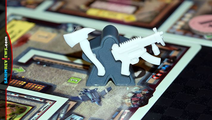 Zombies are loose in the mall in Tiny Epic Zombies from Gamelyn Games. Heads-up: This game is bigger than the box lets on! - SahmReviews.com