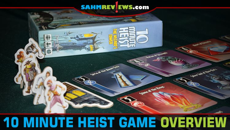 Sometimes we don't want to play as the good guys. In 10 Minute Heist - The Wizard's Tower by Daily Magic Games, we get to be the thieves! - SahmReviews.com