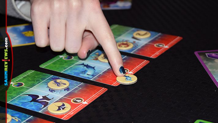 You're not shooting fireworks, you're saving marine wildlife in Sphere Games' Mini Diver City. This new cooperative card game just might be a Hanabi-killer! - SahmReviews.com