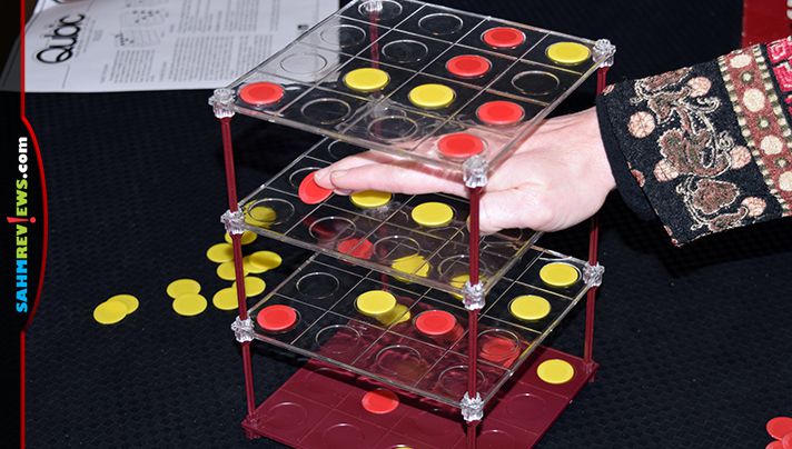 We were so excited to find a 3D Chess board a couple years ago and haven't seen another since. We found the next best thing - Qubic! It's 3D Connect 4! - SahmReviews.com