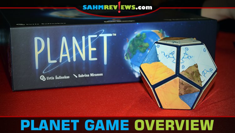Create your own world it in 30 minutes playing Planet game from Blue Orange Games. - SahmReviews.com