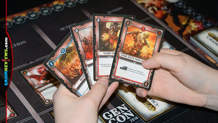 There's a new TCG on the block and it is true to the Warhammer world. We take a look at Play Fusion's new Warhammer Age of Sigmar: Champions card game! - SahmReviews.com
