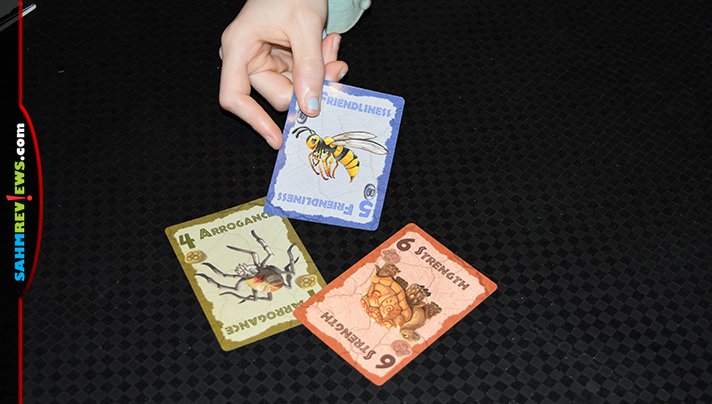 Level 99's Anansi and the Box of Stories is a card game of the trick-taking genre. This time there is more than just trump that you don't want in your hand! - SahmReviews.com