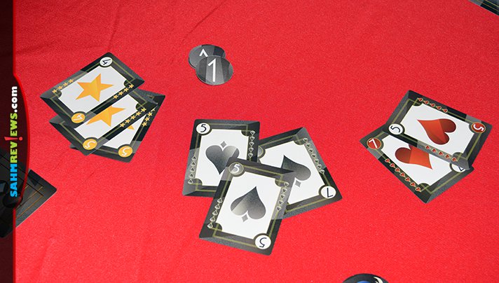 This trick-taking card game doesn't use a trump suit and lets cards re-enter the game! Check out Cahoots by Mayday Games for up to four players! - SahmReviews.com