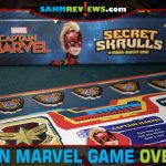 Marvel fans will hide their identity as they attempt to help (or hinder) Captain Marvel in Secret Skrulls hidden identity game from USAopoly. - SahmReviews.com