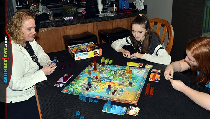 We've discovered that Manhattan isn't as scary as we thought! Both the actual city and the board game by FoxMind are easier than you'd think! - SahmReviews.com