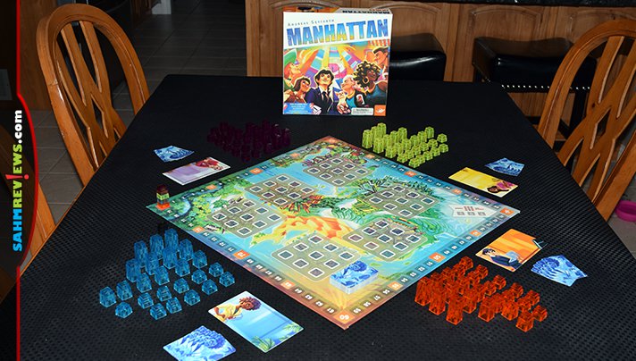 We've discovered that Manhattan isn't as scary as we thought! Both the actual city and the board game by FoxMind are easier than you'd think! - SahmReviews.com