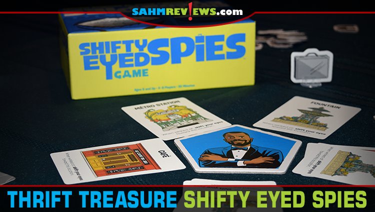 It's always cool when we find a game at thrift that we already know and would like to own, even at full price. This week we found Shifty Eyed Spies! - SahmReviews.com