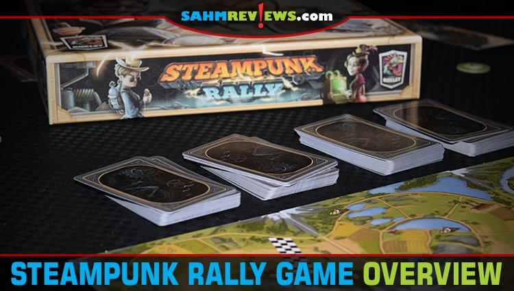 Be your favorite inventor, create an awesome engine and hit the road in Steampunk Rally from Roxley Game Laboratory. - SahmReviews.com