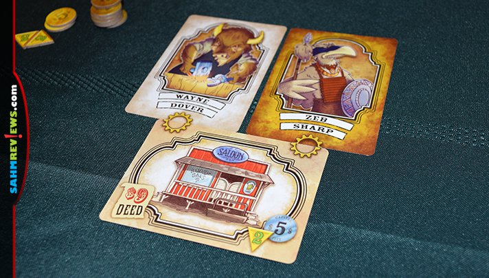 Be part of the western expansion by buying buildings then staffing with travelers in Capital City from Calliope Games. - SahmReviews.com