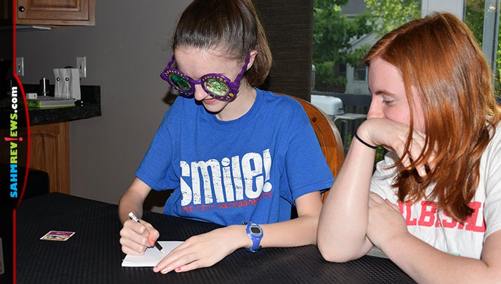 How well could you draw if your vision was altered? That's the idea in Goliath Games' new Googly Eyes party game! See for yourself! (See what I did there?) - SahmReviews.com