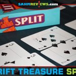 We bought Split at thrift because of its unique card design. It's a version of Rummy using only pairs and bonuses for matching up cards! - SahmReviews.com