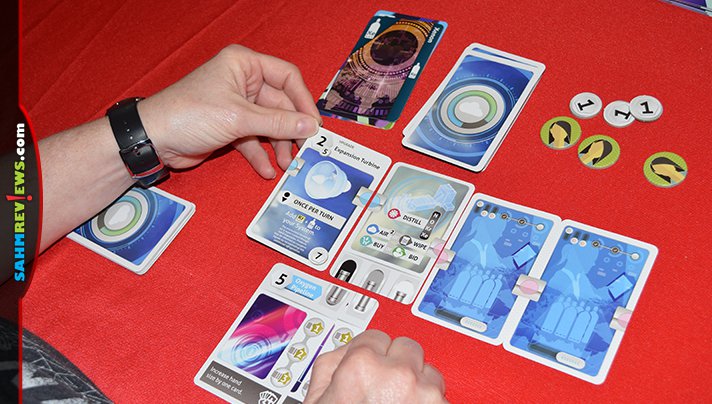 Think you know deck-builders? You have to try out Xenon Profiteer by Eagle-Gryphon Games. It shows there is still life in the decades-old genre! - SahmReviews.com