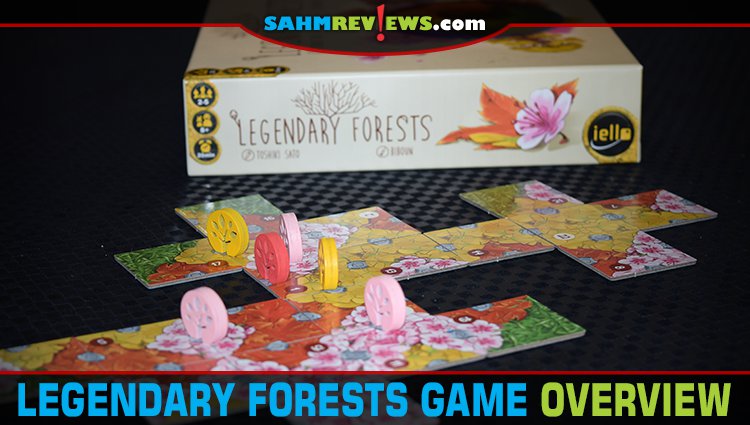 Love Carcassonne but it's too difficult for the family? Check out iello's new Legendary Forests! It's the lastest Japanese import done right! - SahmReviews.com