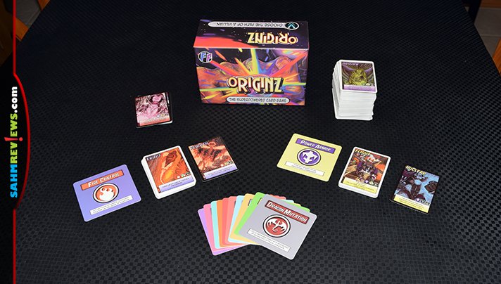 We're celebrating the release of Spider-man: Far From Home by playing the new superhero card game, Originz. Did we choose to play as a hero or villain? - SahmReviews.com