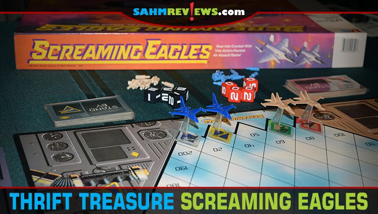 We remember seeing commercials for this week's Thrift Treasure in the late 80's. Now we finally own Screaming Eagles and only paid $3! - SahmReviews.com