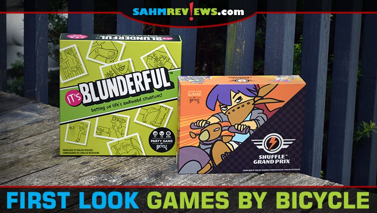 You probably have a pile of their card decks in a drawer somewhere. Now Bicycle has officially entered the game market with these two new titles! - SahmReviews.com