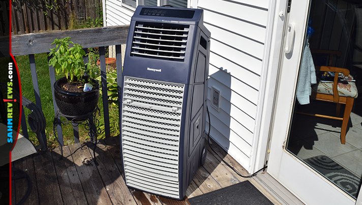Don't let the heat outside keep you stuck inside. Plug in a Honeywell portable evaporative air cooler then sit back and chill. - SahmReviews.com