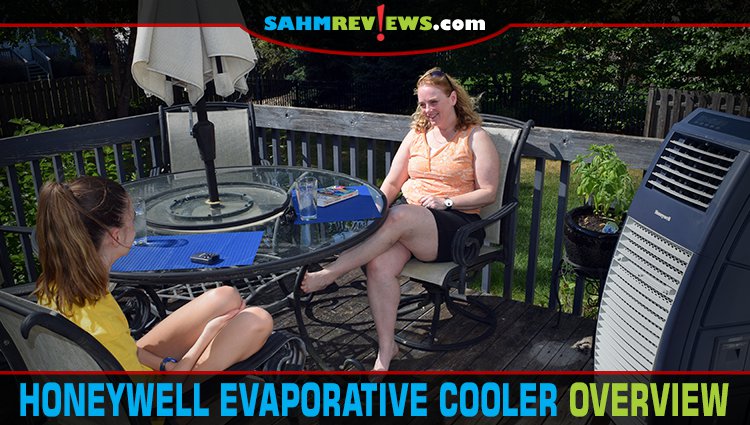 Don't let the heat outside keep you stuck inside. Plug in a Honeywell portable evaporative air cooler then sit back and chill. - SahmReviews.com